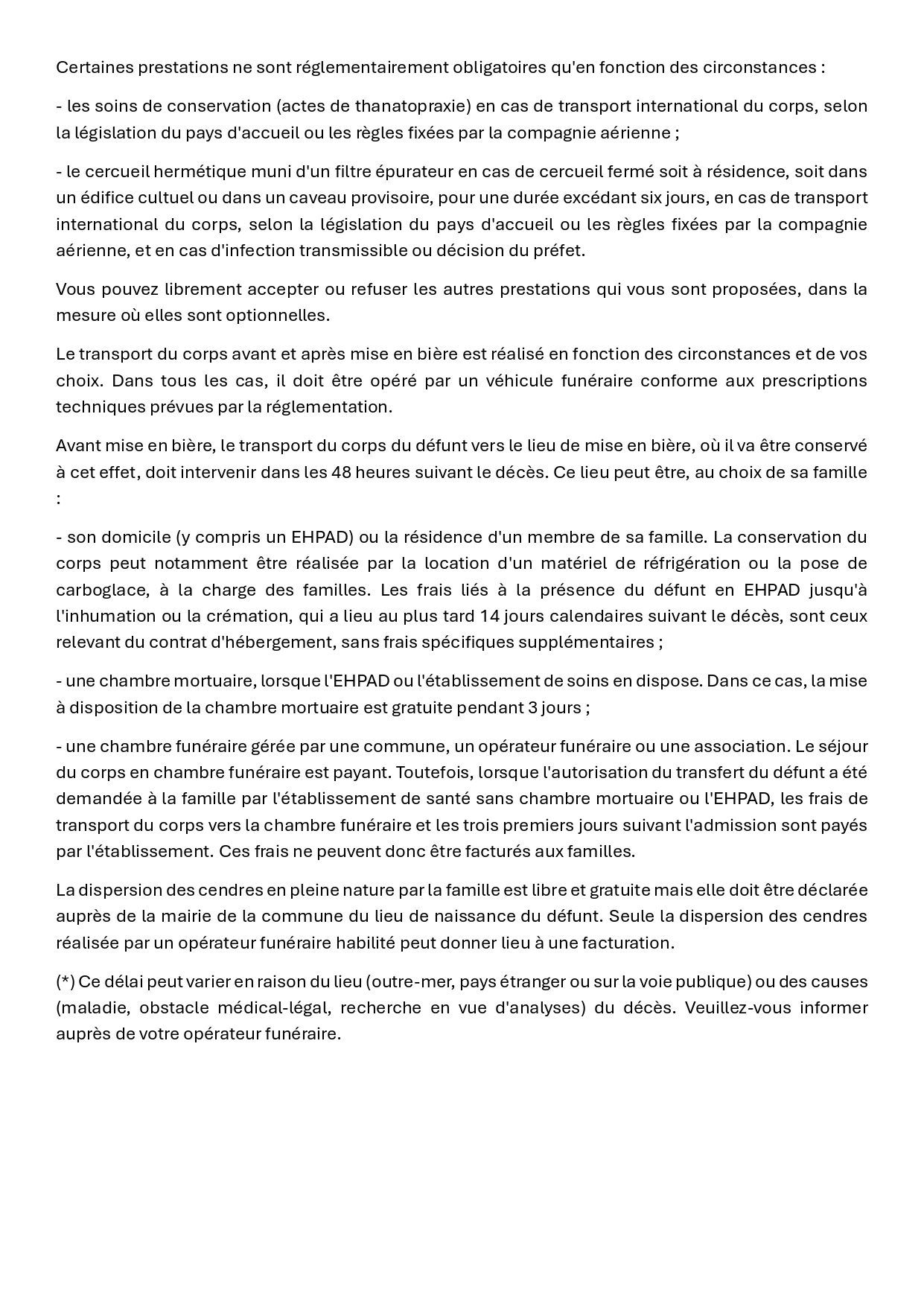 Notice d'information page 2