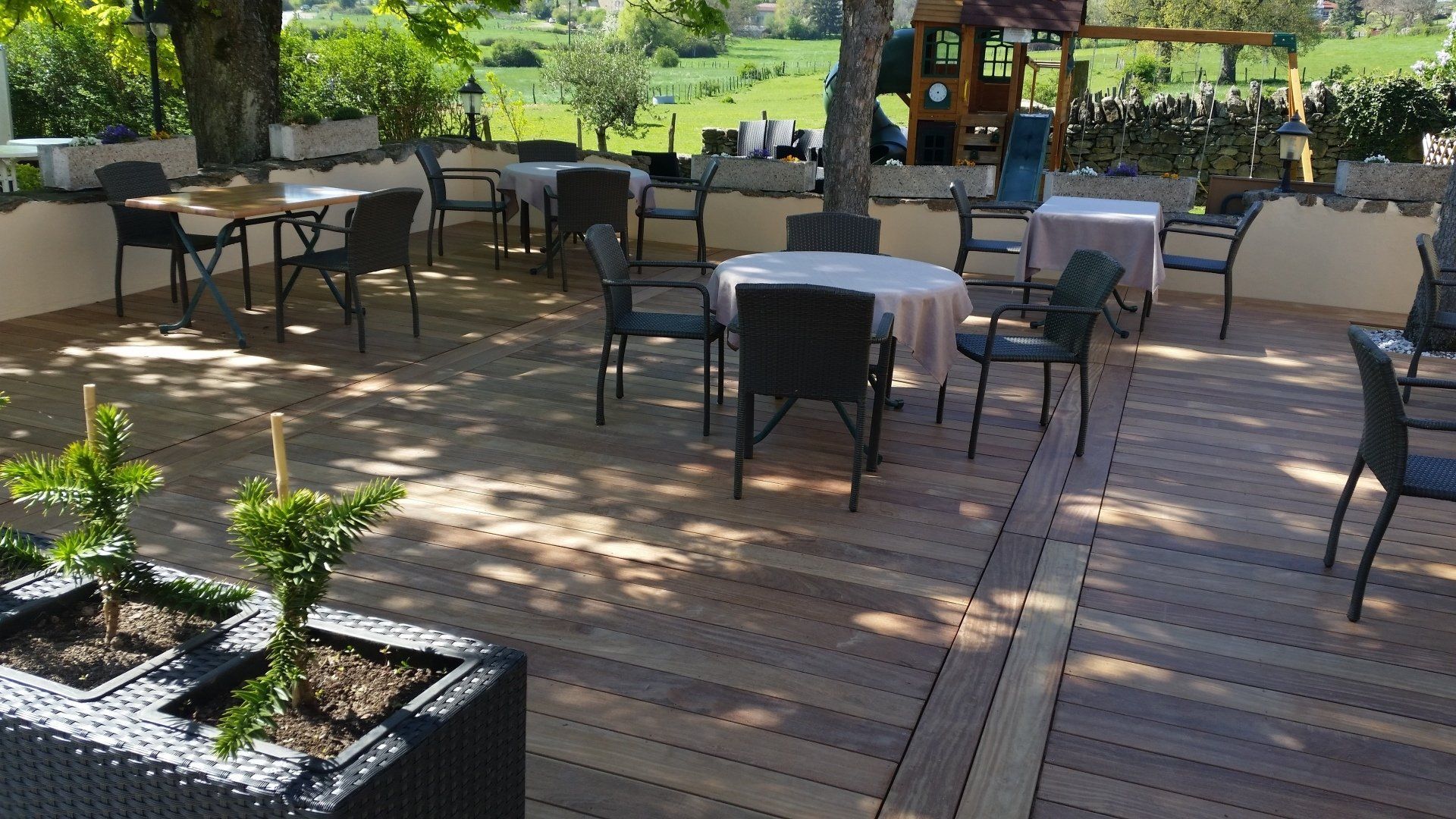 Planche de bois exotique