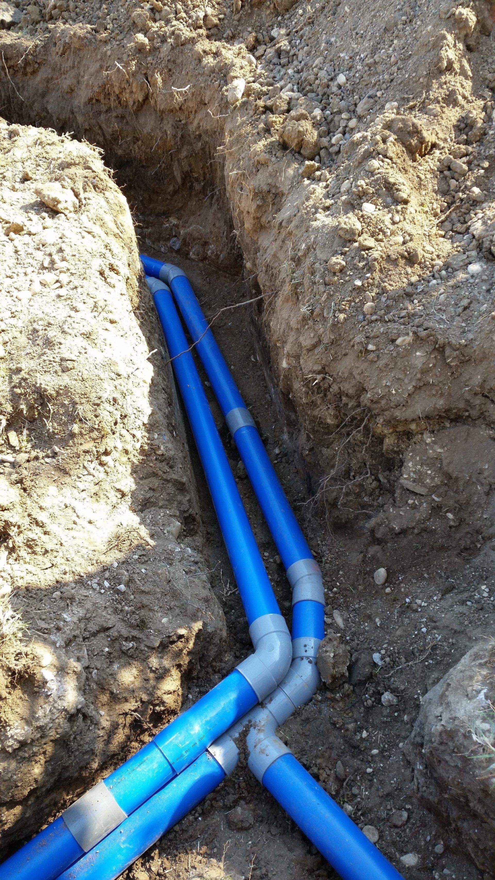 Pose de réseaux EU EP