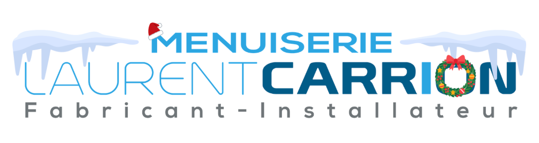 Laurent Carrion : Menuiserie, Fabricant Installateur en police bleue et grise.