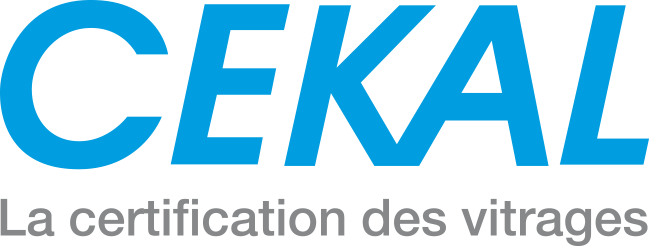 Logo CEKAL, la certification des vitrages