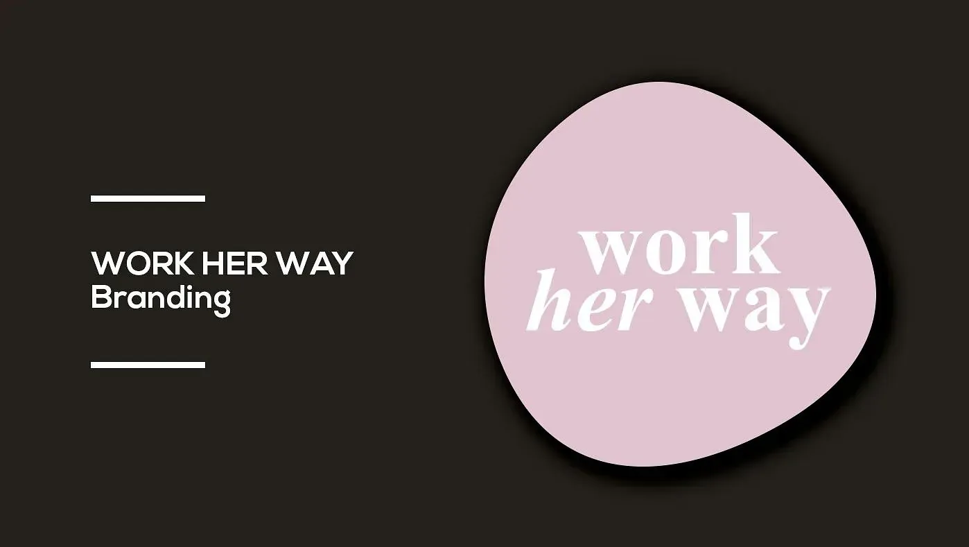 Un círculo rosa con las palabras 