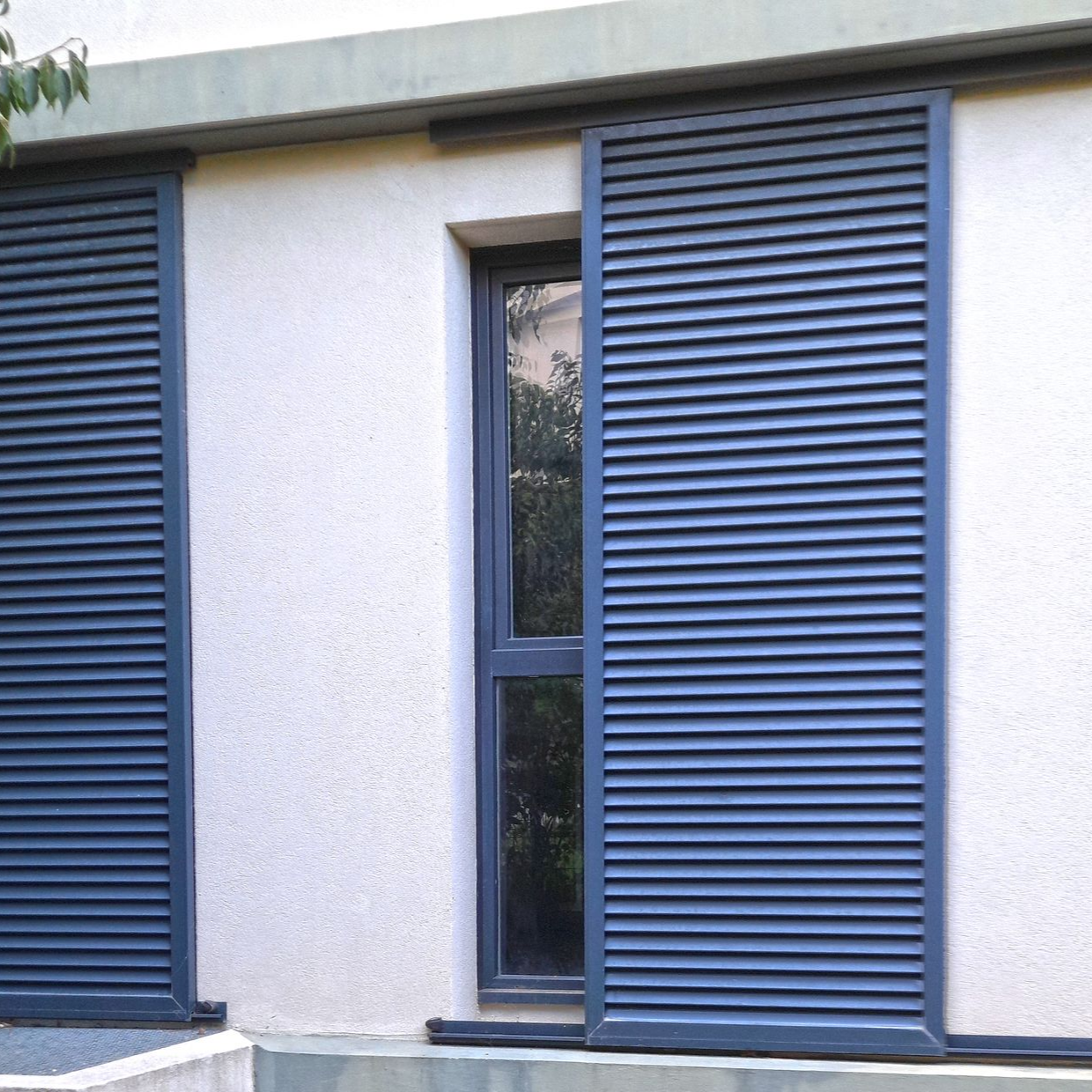 Grand volet coulissant