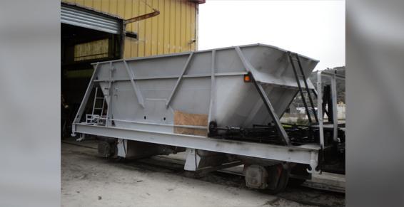 Intervention sur benne