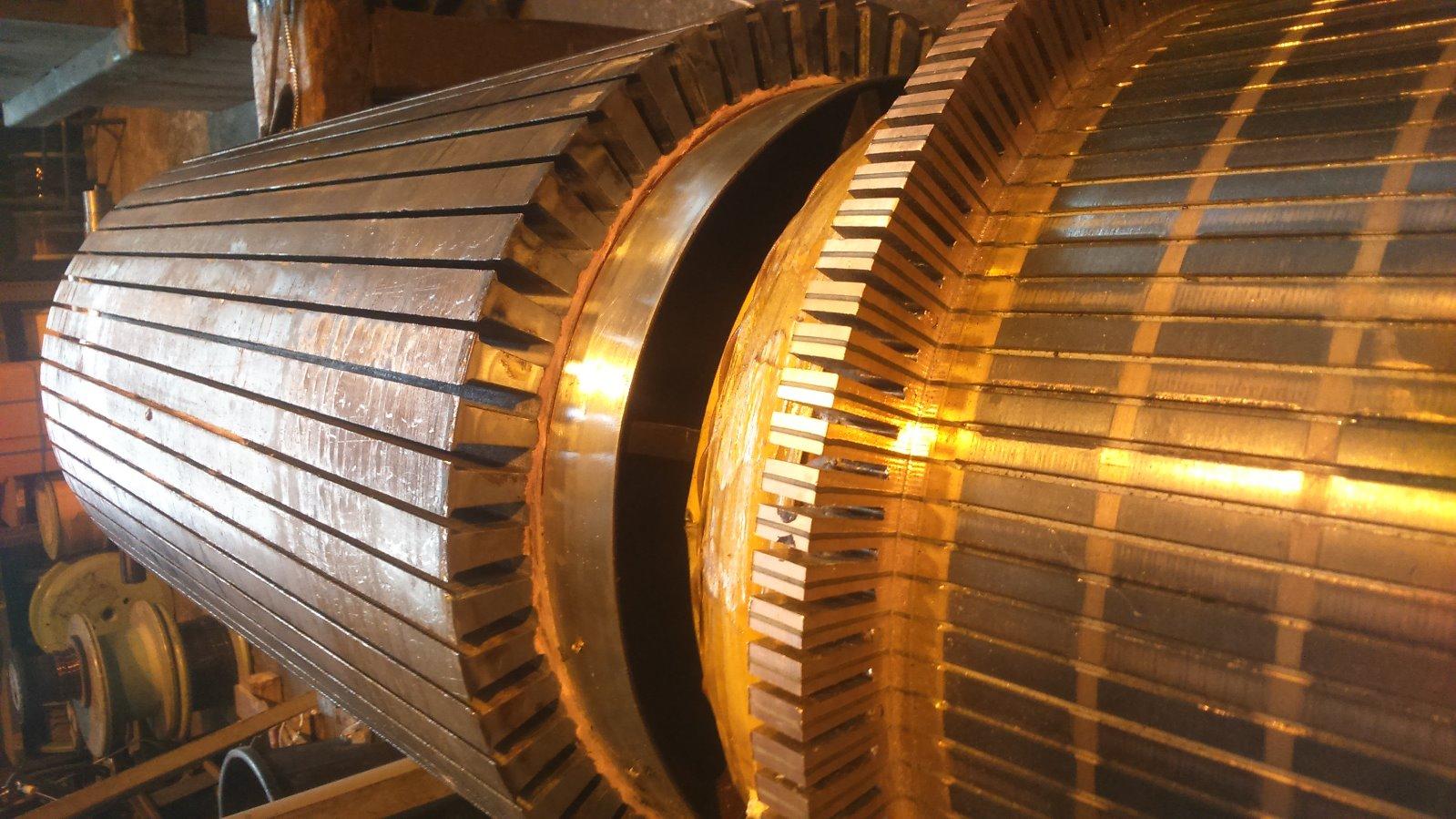 Induit après nettoyage