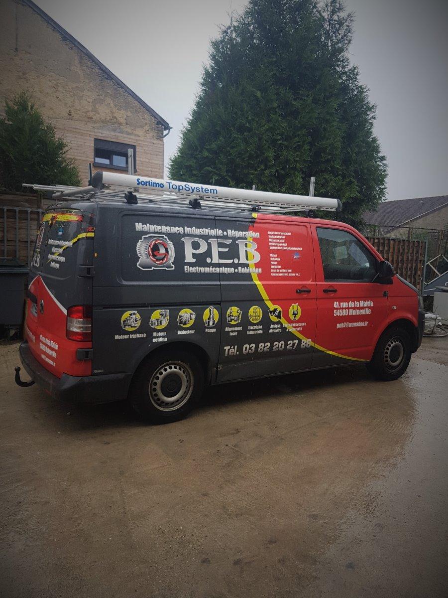 Camion des bobiniers