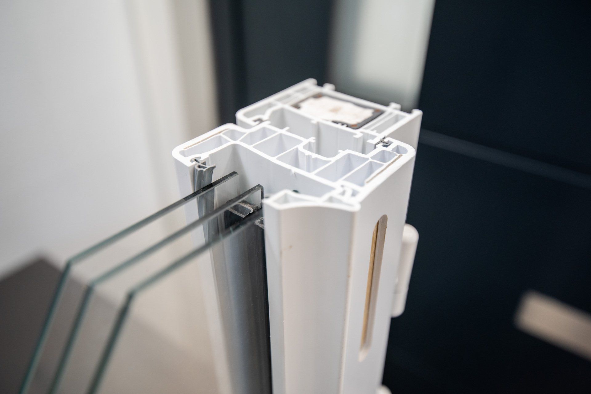 Échantillons, coupe de fenêtre blanche