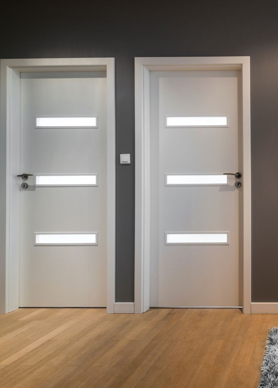 Portes dans une maison