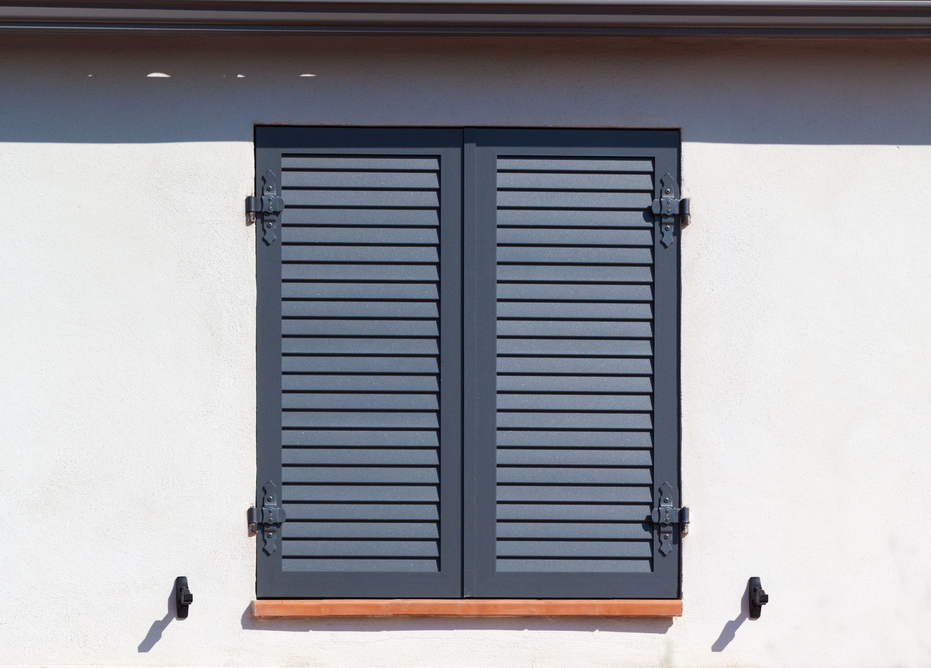 Volet battant fermé