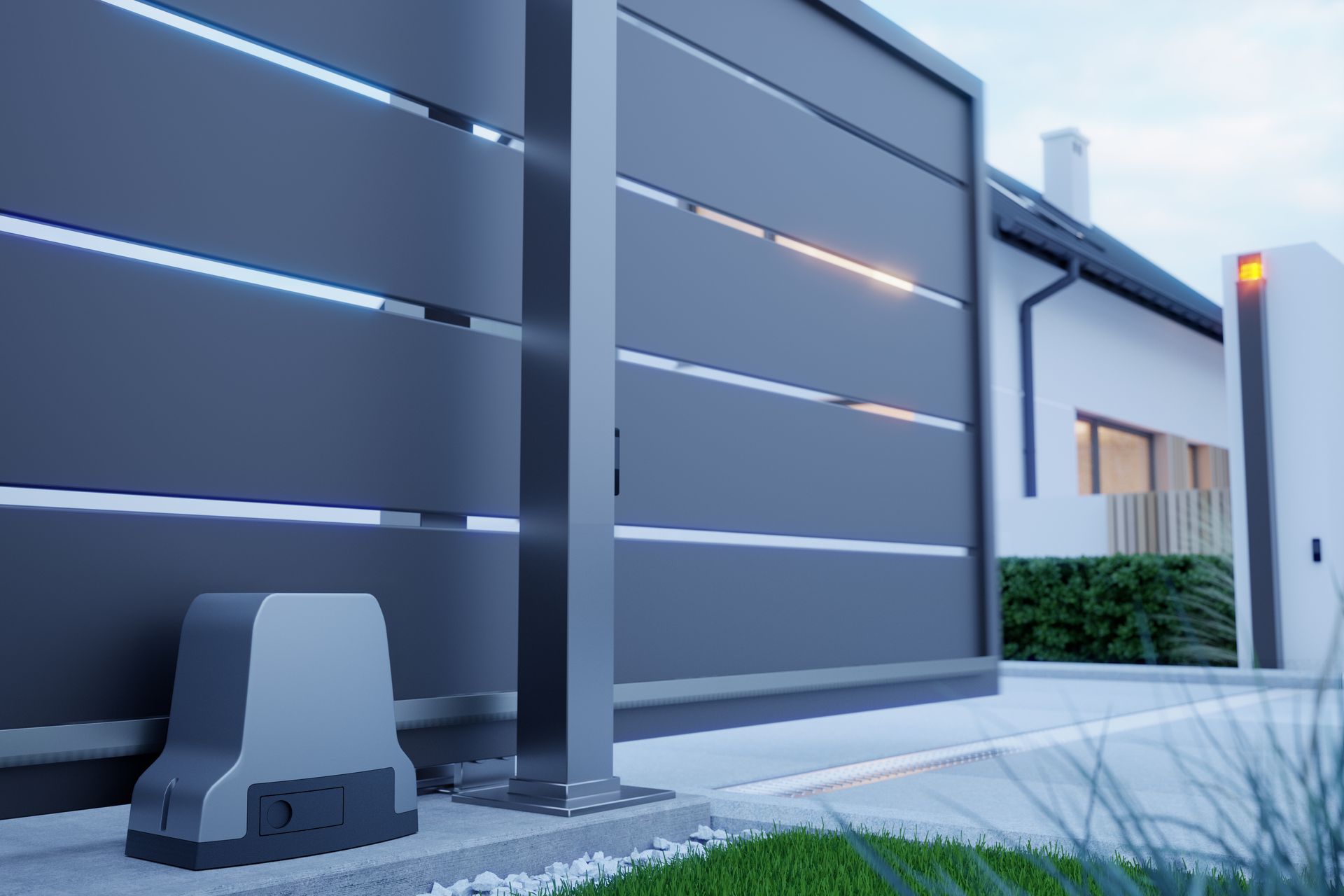 Moteur d'un portail moderne.