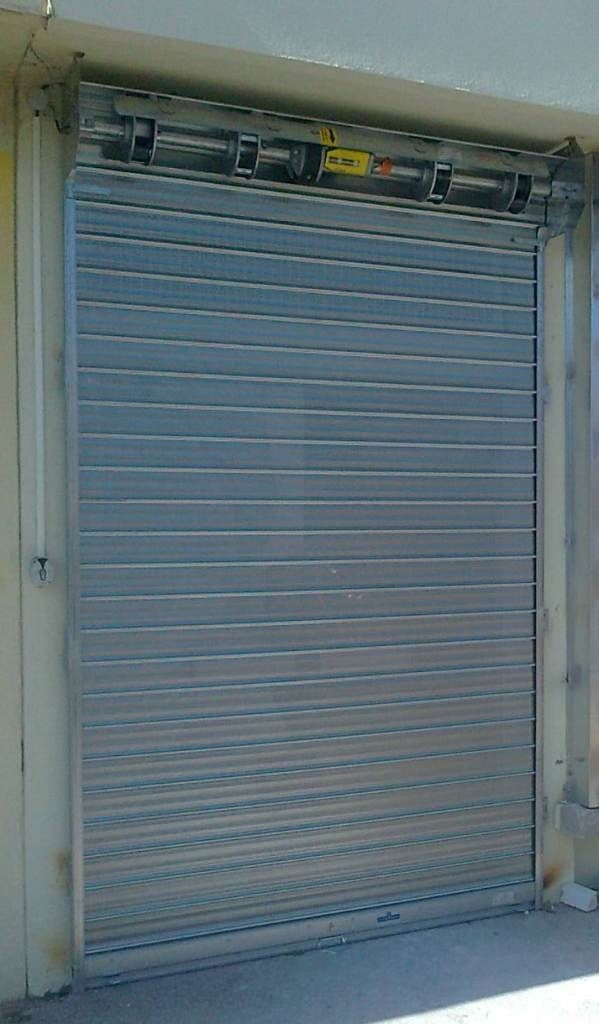 Rideau métallique galvanisé