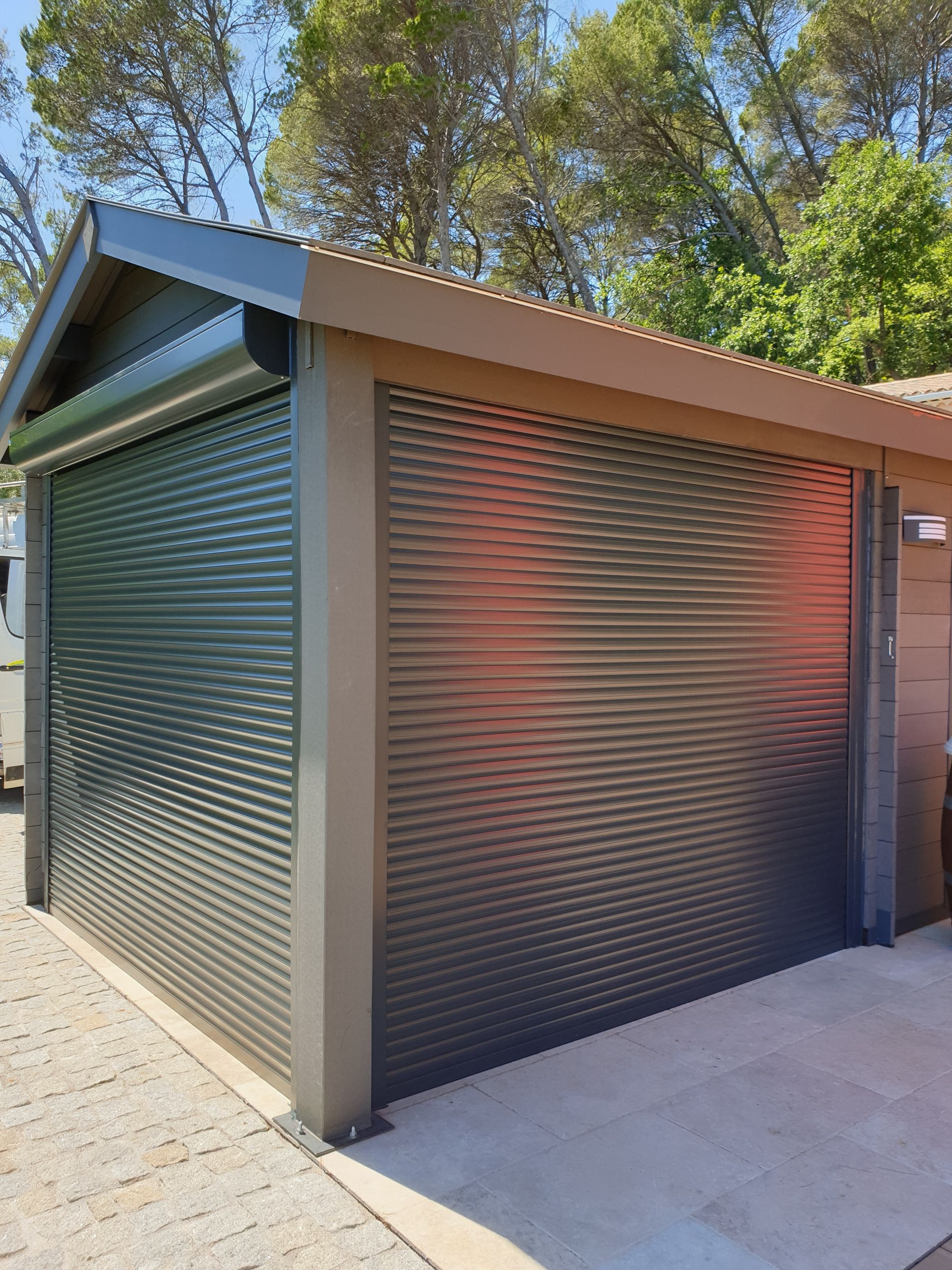 Porte de garage enroulable