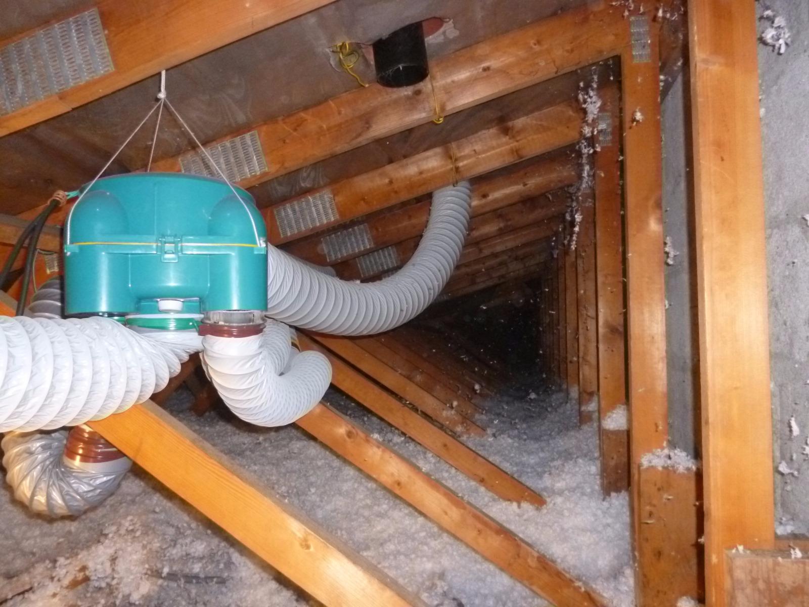 Isolation par soufflage