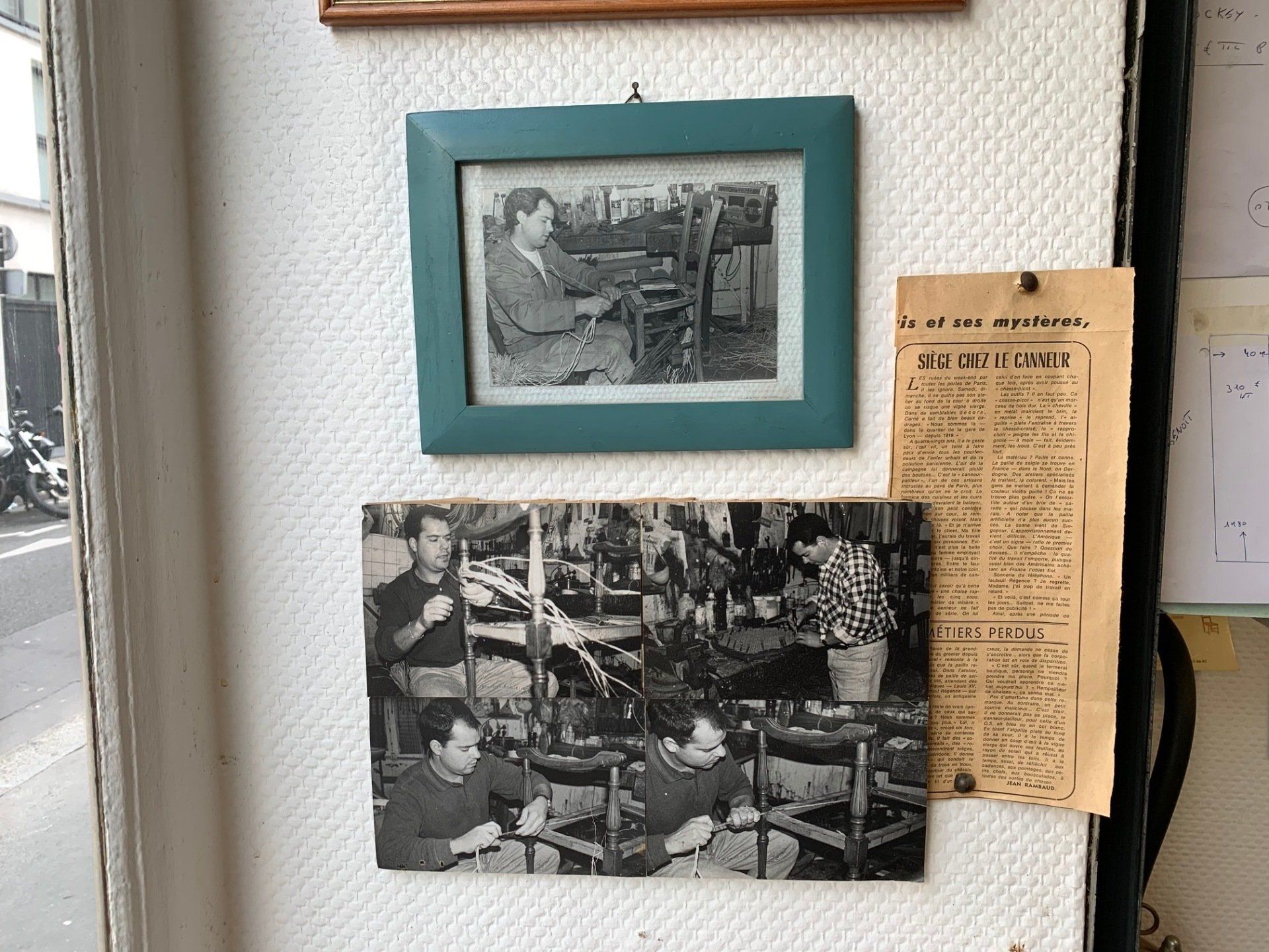 Entreprise canneur-rempailleur