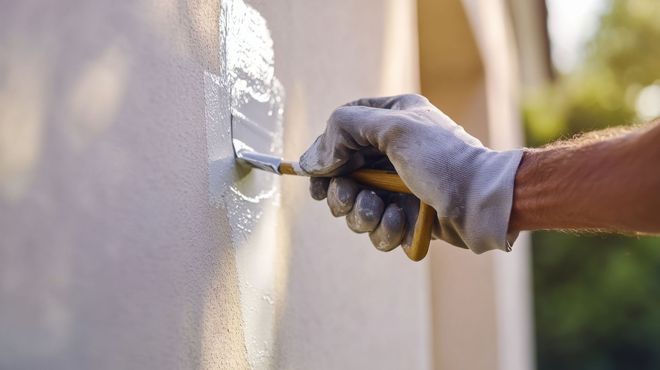 Une peinture de façade