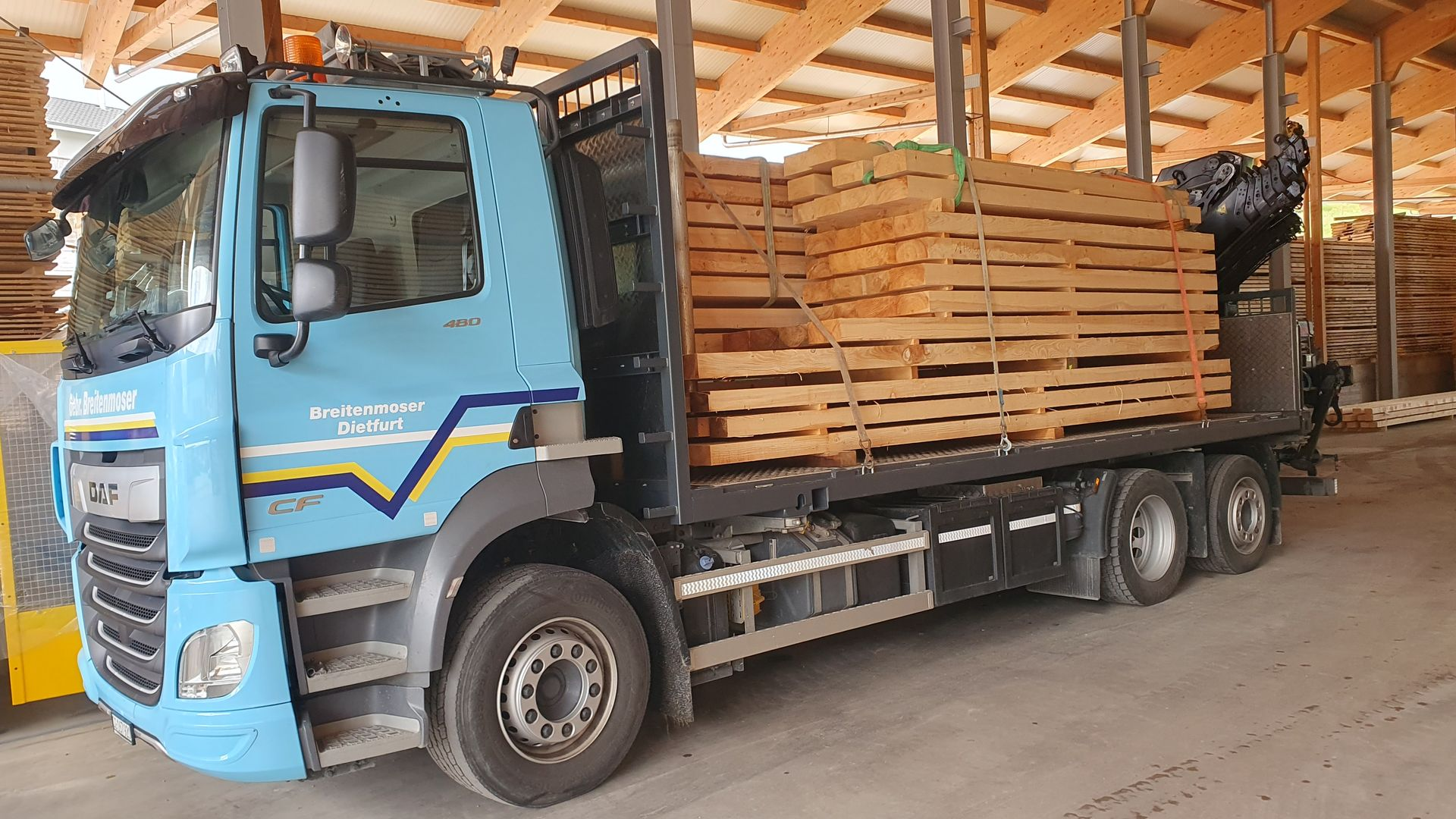 Kranarbeiten - Gebrüder Breitenmoser AG - Dietfurt