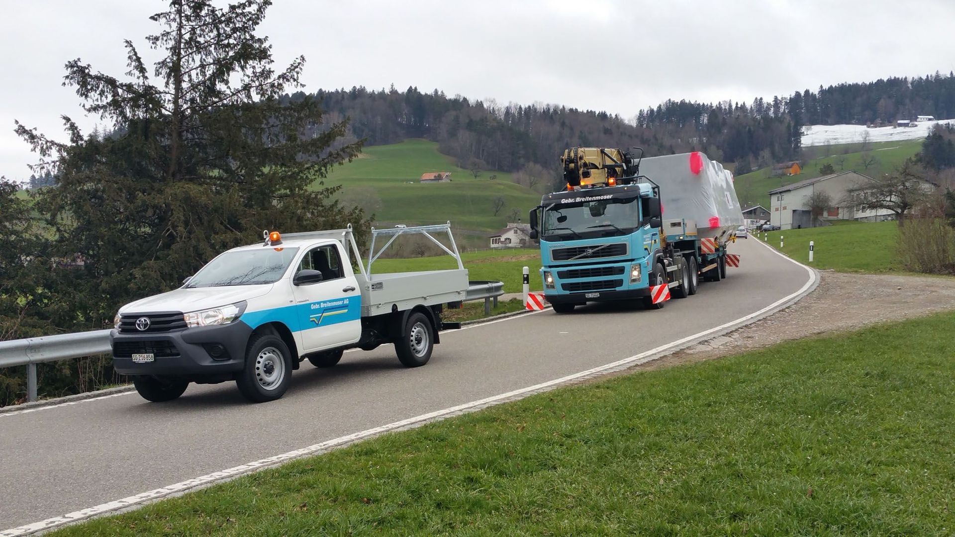 Transport – Gebrüder Breitenmoser AG – Dietfurt