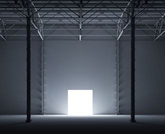 Leerer Lagerraum