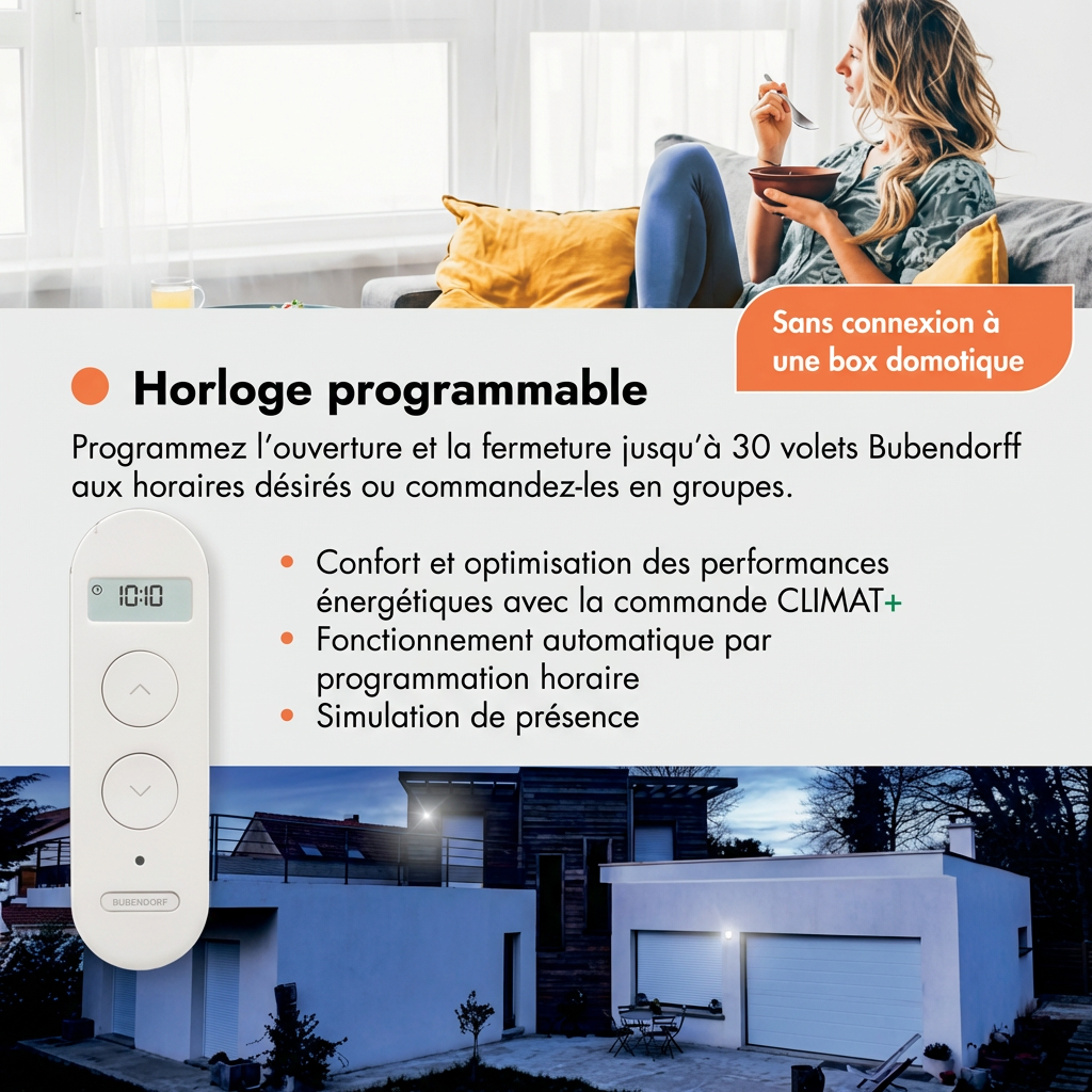 Télécommande de controle de volet 