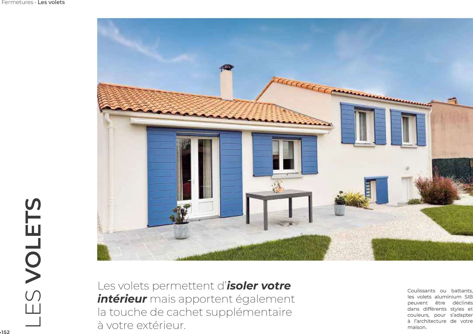 Documentation Volets Coulissants