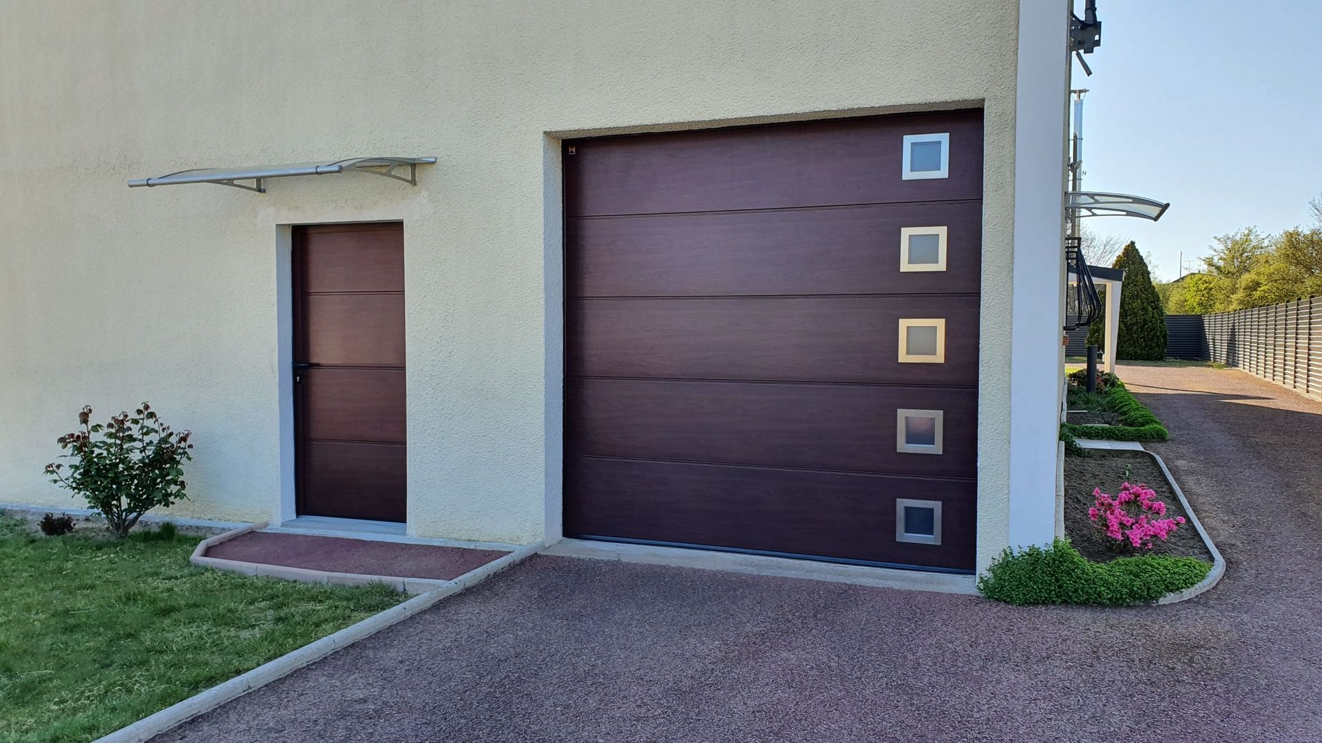 Portes de garage sectionnelle plafond 03