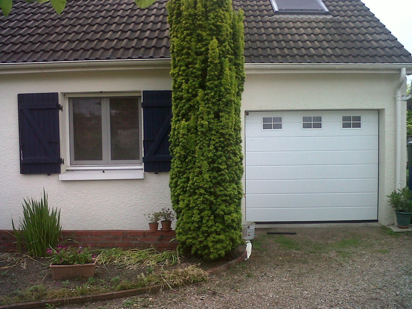 Portes de garage sectionnelle plafond 12