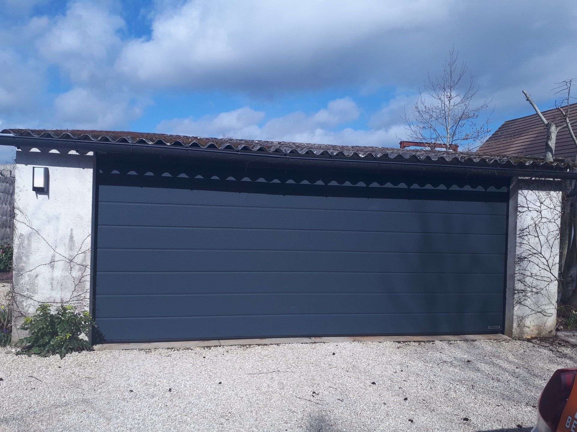 Portes de garage sectionnelle plafond 14