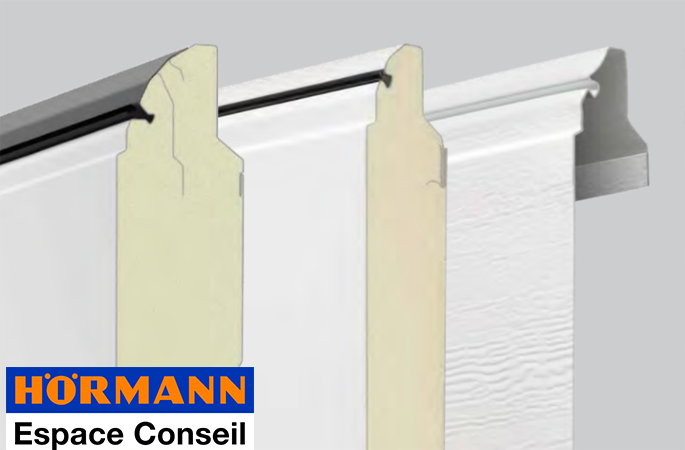 Profils de portes de garage sectionnelles