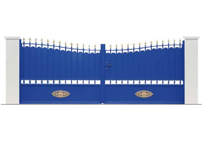 Portail bleu roi