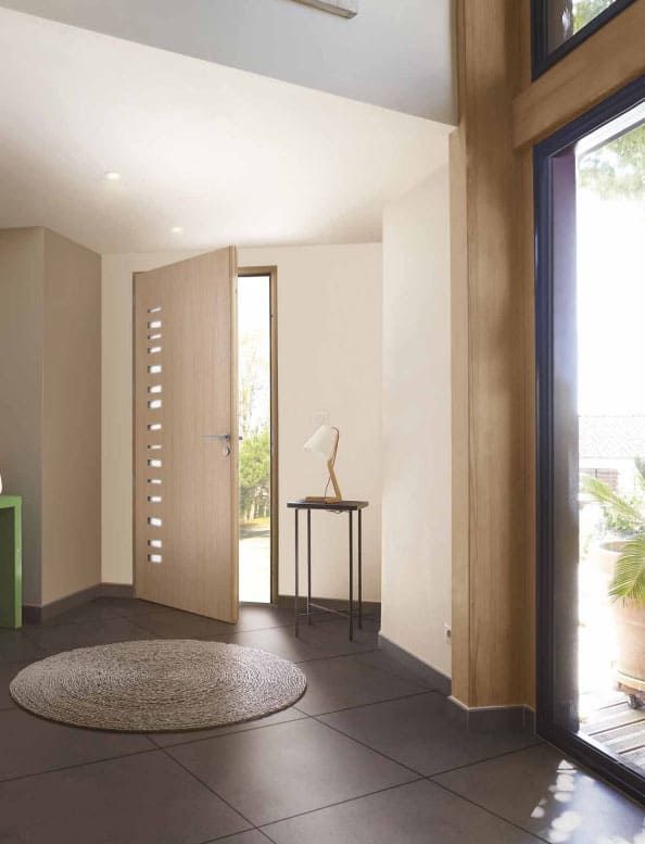 Porte d'entrée mixte