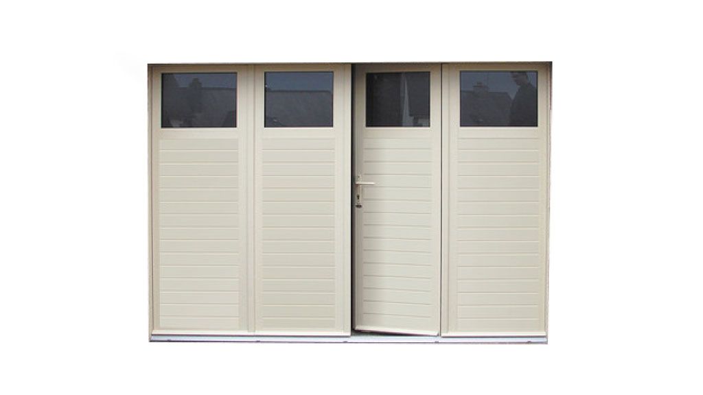 Porte de garage battante