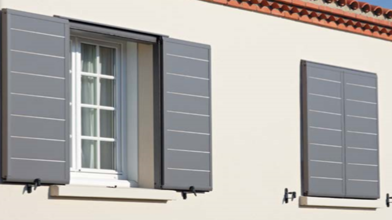 Volets coulissants sans rails apparents