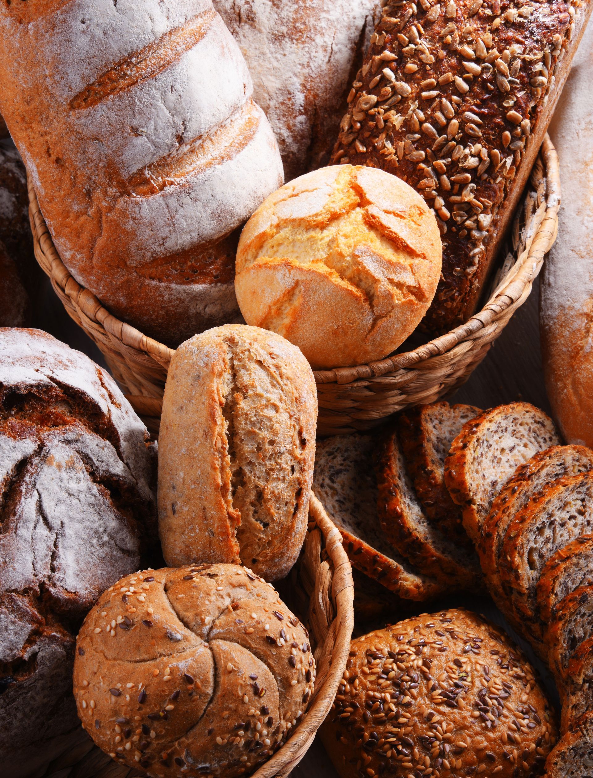 Des pains de toutes formes.