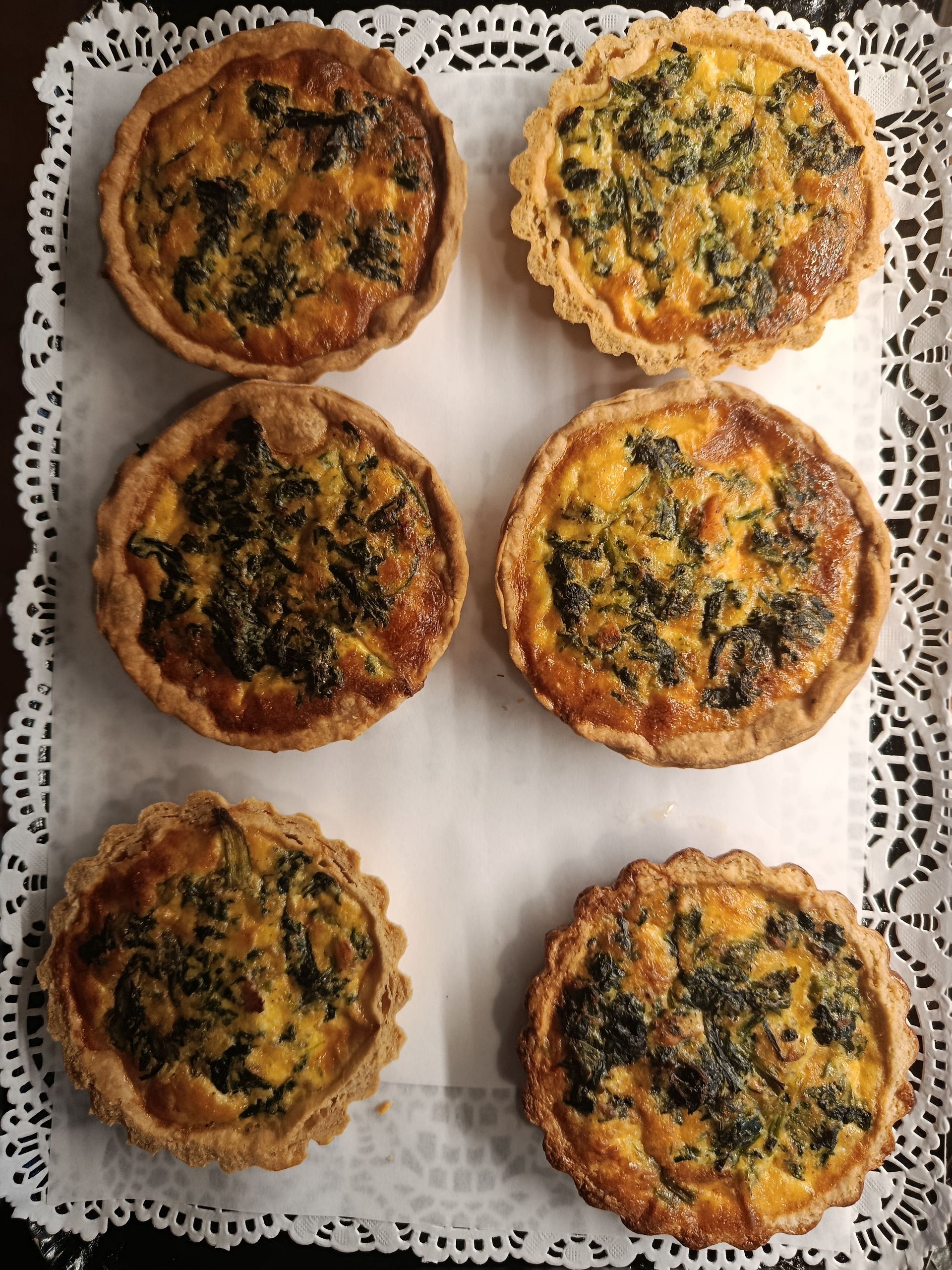 Parts de quiches
