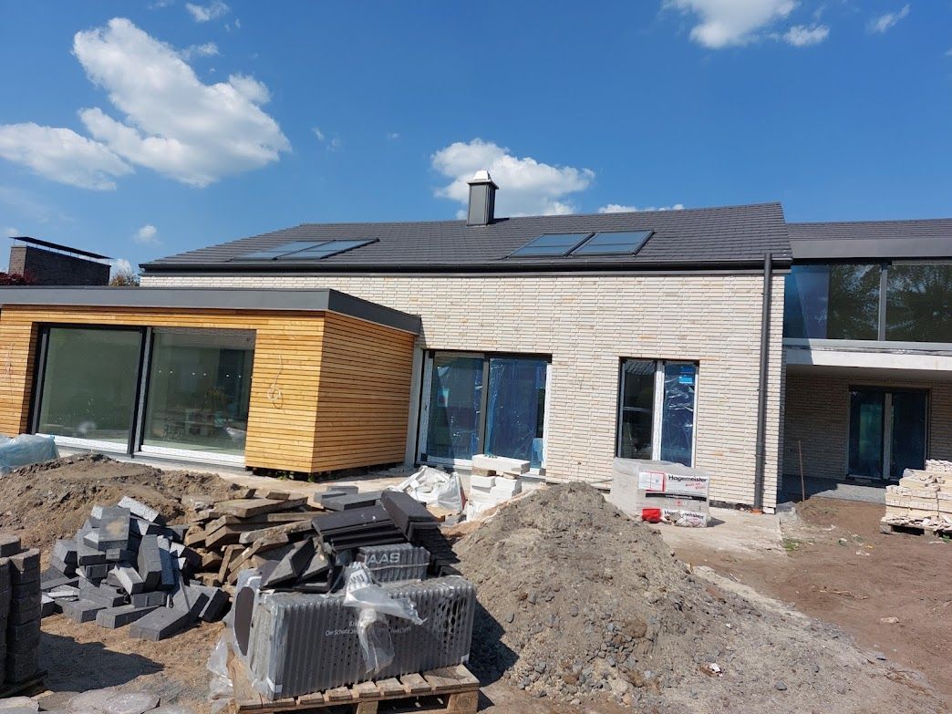 Anbau Fassadenverkleidung