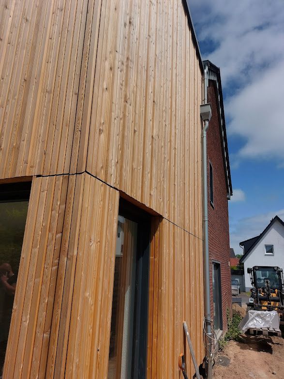 Anbau Fassadenverkleidung