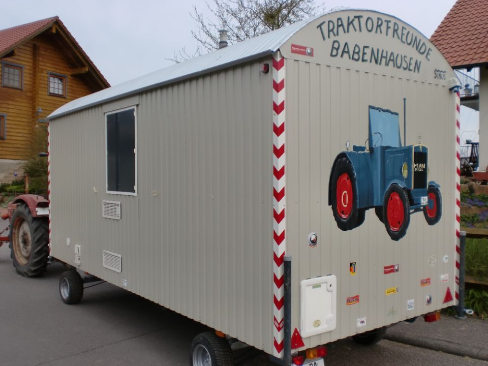 Bauwagenanhänger der MBN Maschinenbau Neunkirchen GmbH