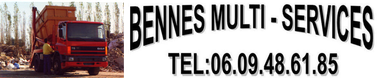 Logo bennes multi services