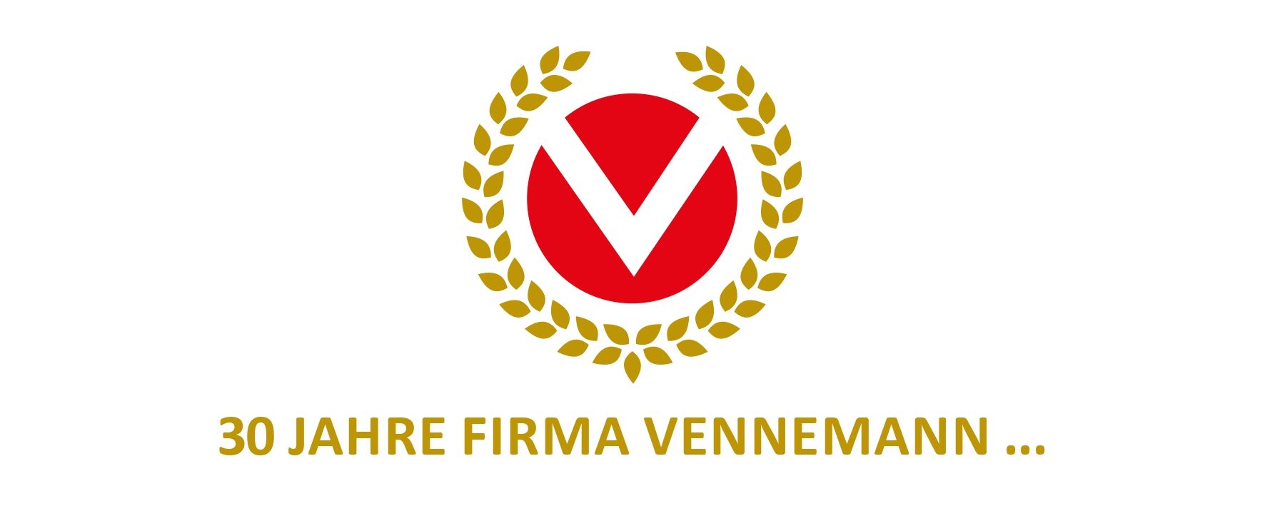 Ein Logo für eine Firma namens 30 Jahre Freund Firma