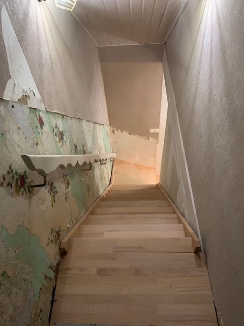 Escalier avant la rénovation