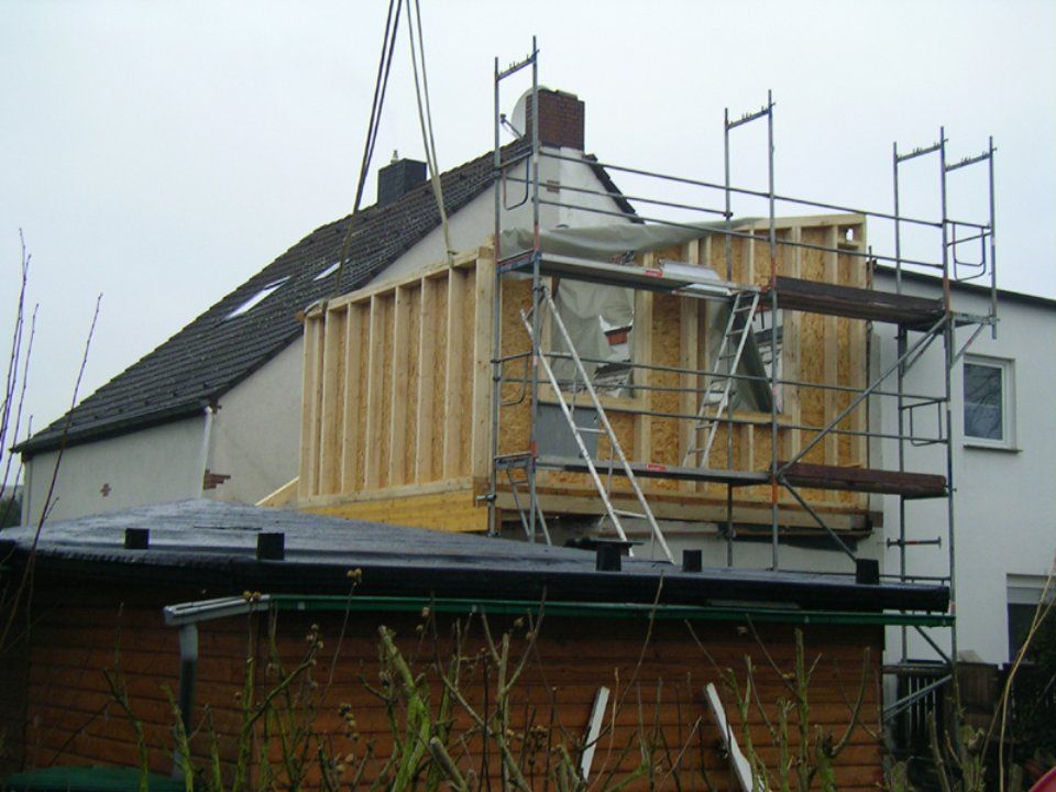 Aufstockung 2 aus Holz, gefertigt von Thüs Zimmermeister GmbH Zimmerei-Holzbau