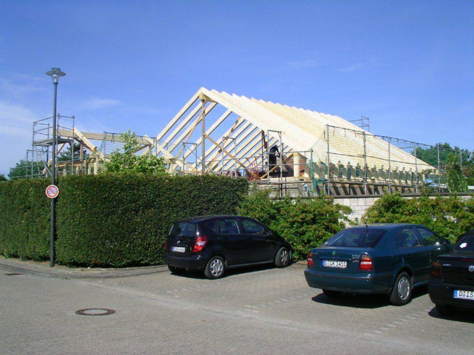 Dachstuhl 2, gefertigt von Thüs Zimmermeister GmbH Zimmerei-Holzbau