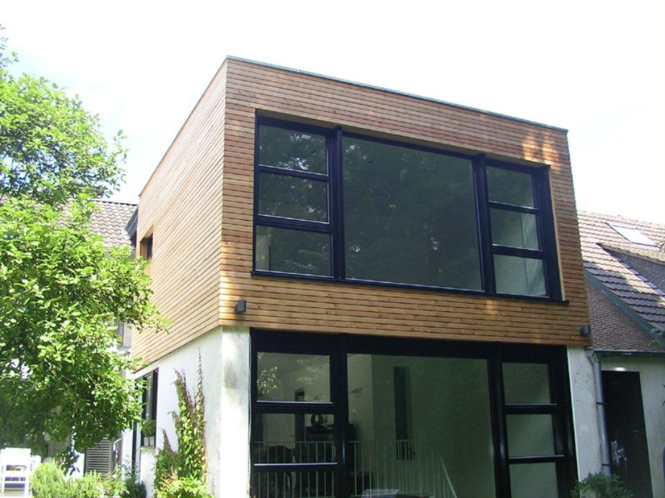 Außenfassade 1, gefertigt von Thüs Zimmermeister GmbH Zimmerei-Holzbau