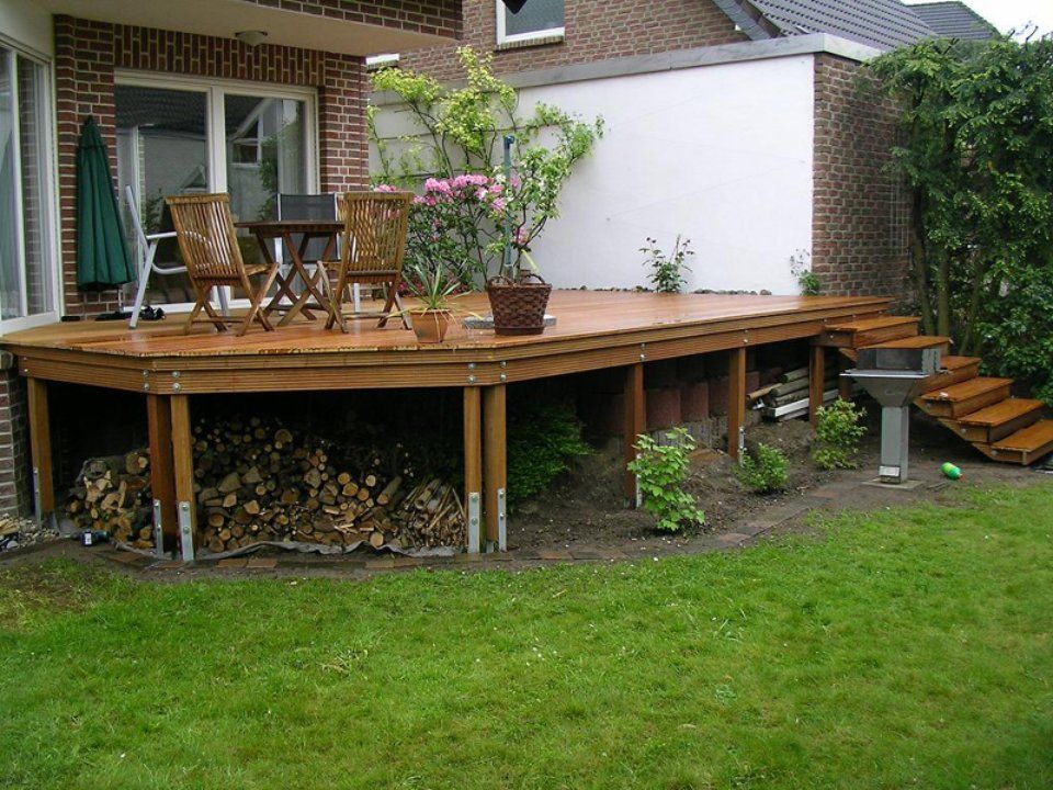 Terrasse aus Holz 3, gefertigt von Thüs Zimmermeister GmbH Zimmerei-Holzbau
