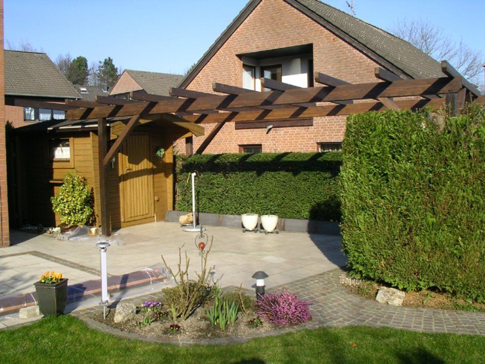 Pergola 1 von Thüs Zimmermeister GmbH Zimmerei-Holzbau