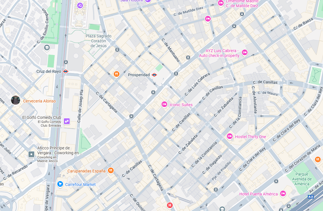 mapa Xo Living Apartments