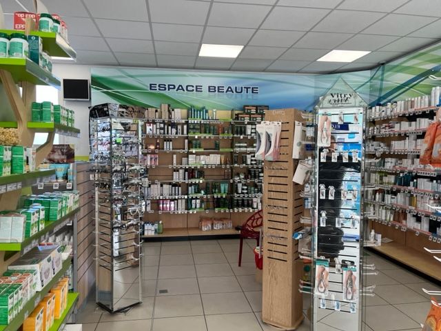 Espace beauté de la pharmacie