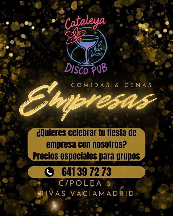 Folleto para Cataleya Disco Pub