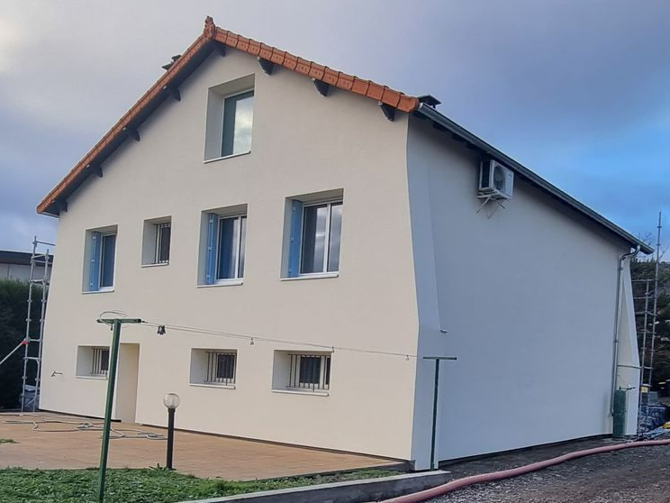 Travaux d'ITE terminés.