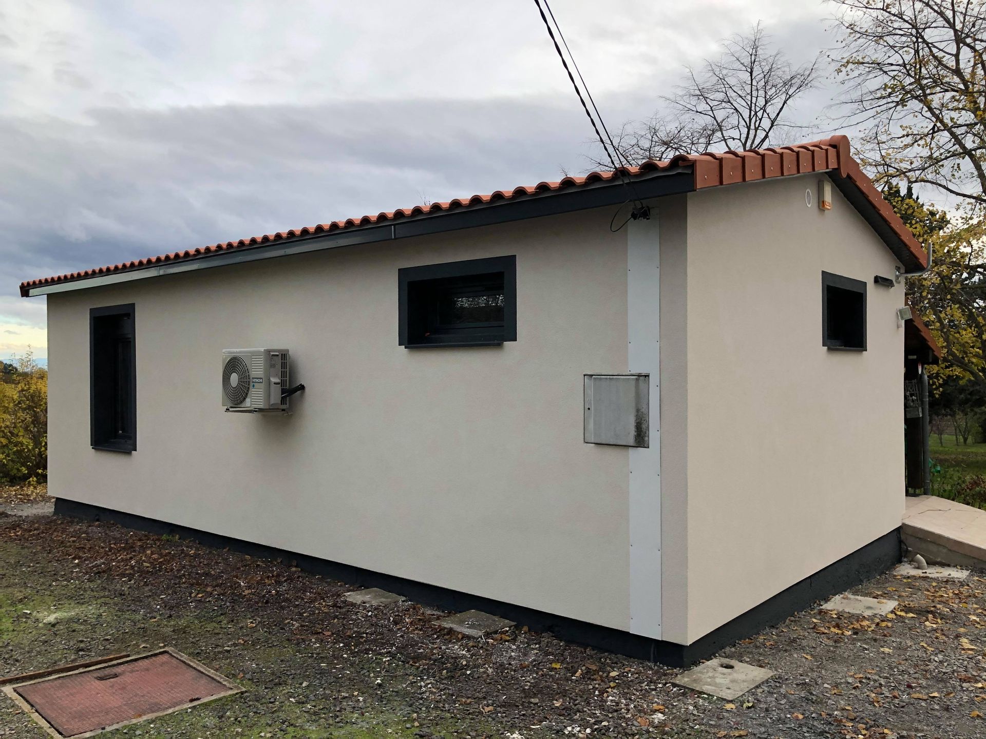 Maison après mise en œuvre de l’isolation extérieure